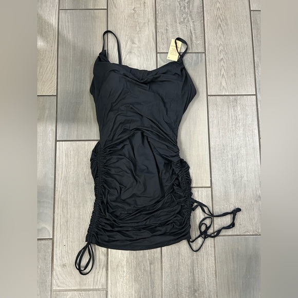 Popilush Women’s Built in Bra Shapewear Drawstring Adjustable Ruched Mini - Picture 5 of 8